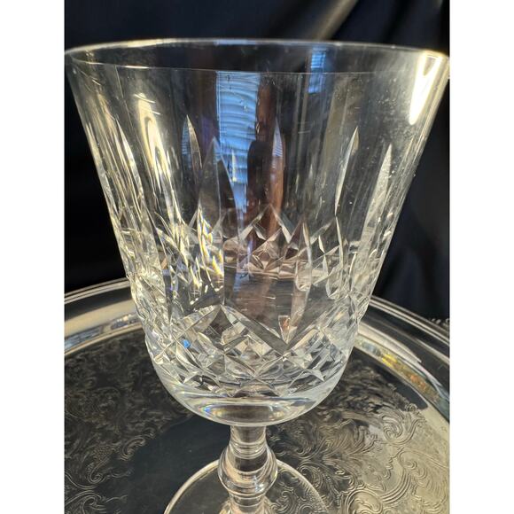Set Of 4 Vintage Crystal Cut Wine Glasses | eBay Set of 4 Crystal Wine Glasses Unbranded